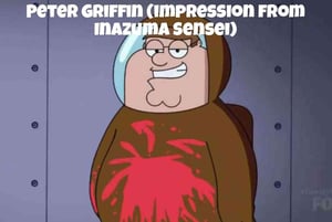 This is the Avatar Image for the Peter Griffin (Inazuma Sensei Italian "FanDub") (OV2) AI Voice and Text to Speech Generator